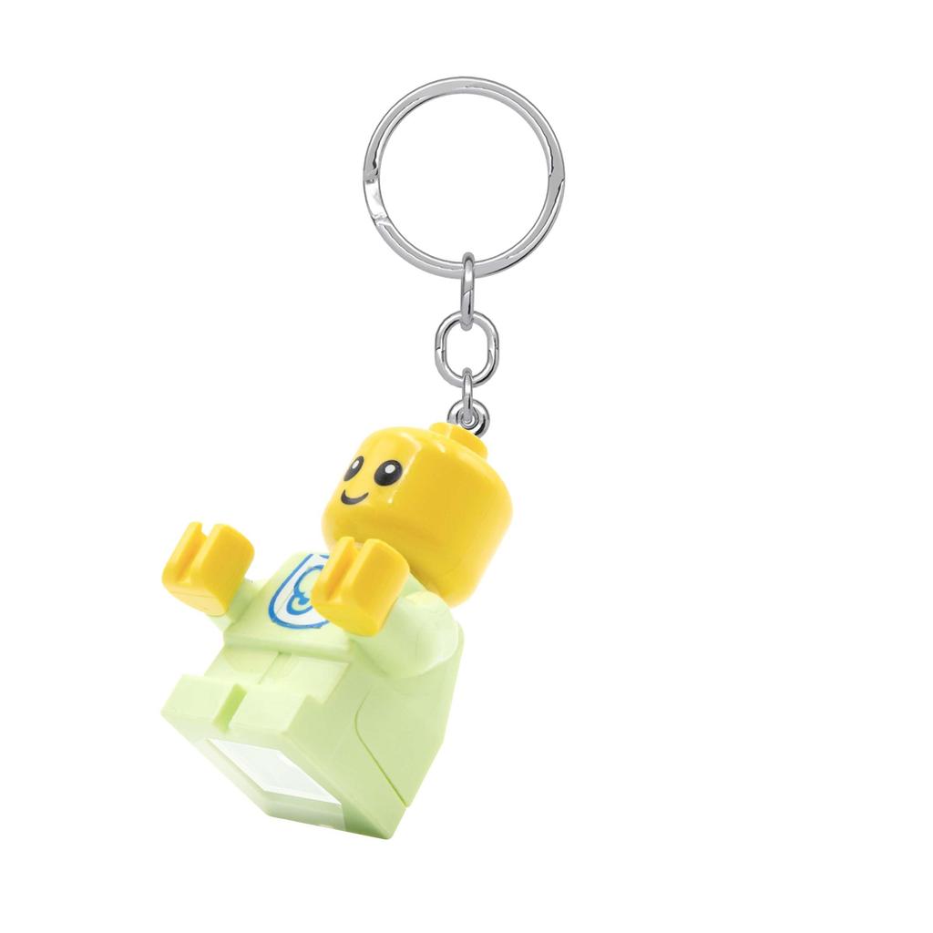 IQ Iconic Baby Keychain LED Keychain Light Building Blocks Toy Doll with Movable Joints Mini Figure