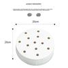 MEIJINJIA Steamer Paper, 20cm X 100 Sheets, Disposable Food-Grade Paper for Buns And Mantou, Non-Stick Household Steamer Liner Paper, Round Shape