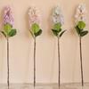 Luxury Artificial Hydrangea Flowers Realistic Plastic Lilac Hydrangea Flowers Branch Elegant Handmade Fake Flower