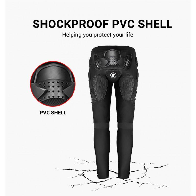 Motorcycle Riding Pants With Protective Armor Men Women Outdoor Off-Road Cycling Crash Protection Leg Guards