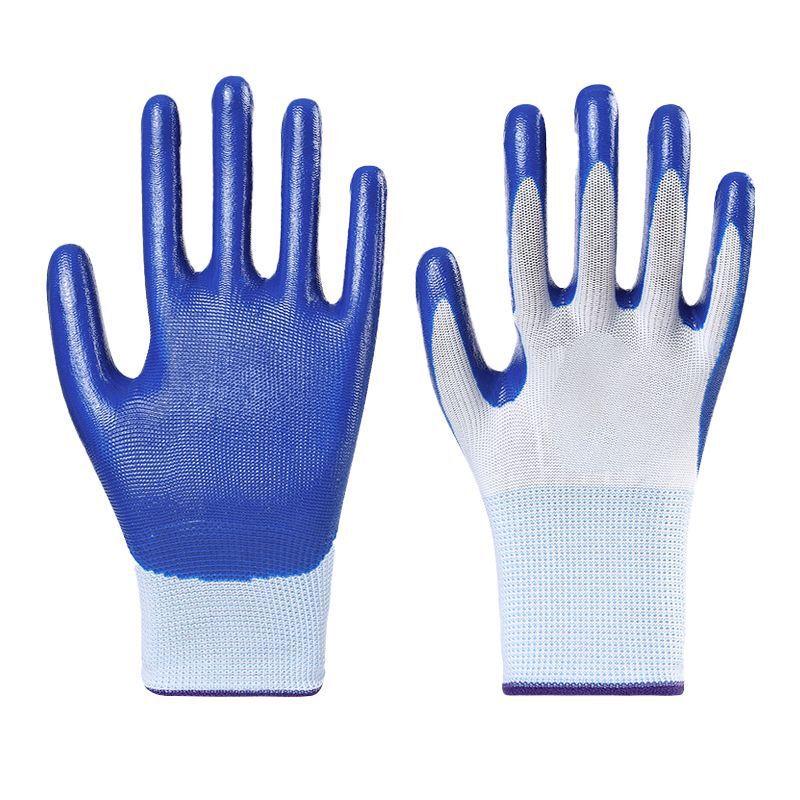 Shényuè Thickened Nylon Nitrile Work Gloves