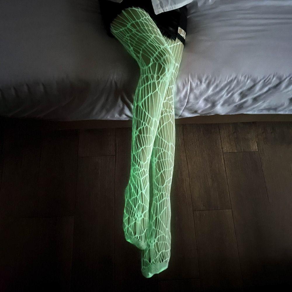 

Светящиеся в темноте колготки в сетку сексуальные чулки в сетку классные светящиеся колготки в сетку для девочек style1