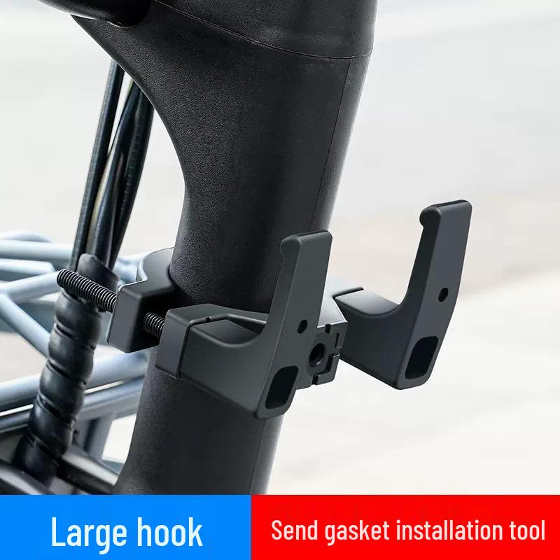 Front-Mounted No-Drill Universal Hook for E-Bike/Motorcycle Helmet