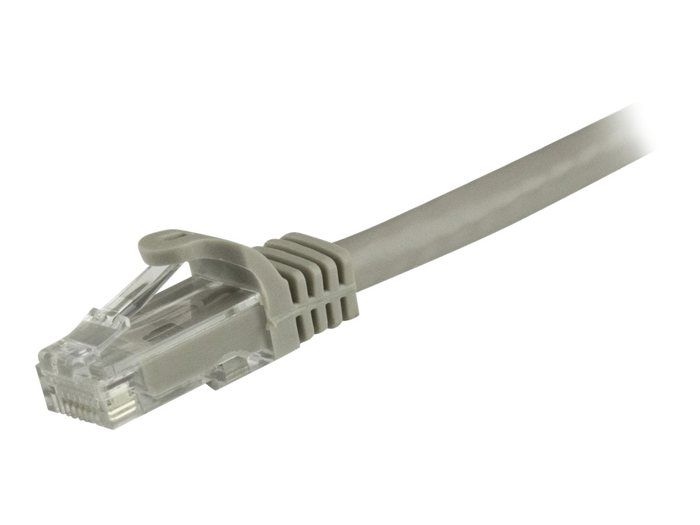 Câble Ethernet Cat 6 - STARTECH - 1,5 M - 100% Cuivre - RJ-45 - Gris