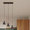 Lampa Wisząca Tazilo 3 E27 Czarny Lumilo 09.729.86