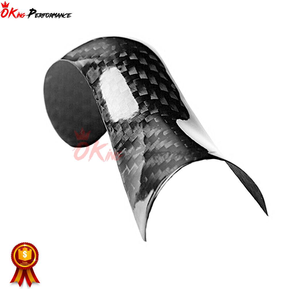 Dry Carbon Fiber Gear Shift Knob Trim Cover for INFINITI Q50