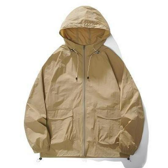 2350 Unisex Quick-Dry Ice-Feel Lightweight Summer Jacket, Loose Fit, UPF50+ XL