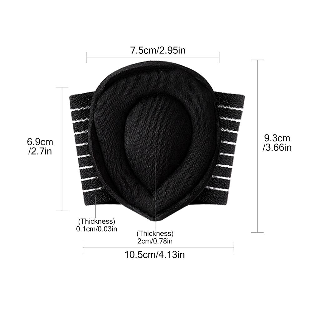 Durable And Safe Tcare Orthopedic Arch Support Insoles Flat Foot Sweat Corrector Shoe Pad Cushion Insert Light Soft Insole For Sports Running New