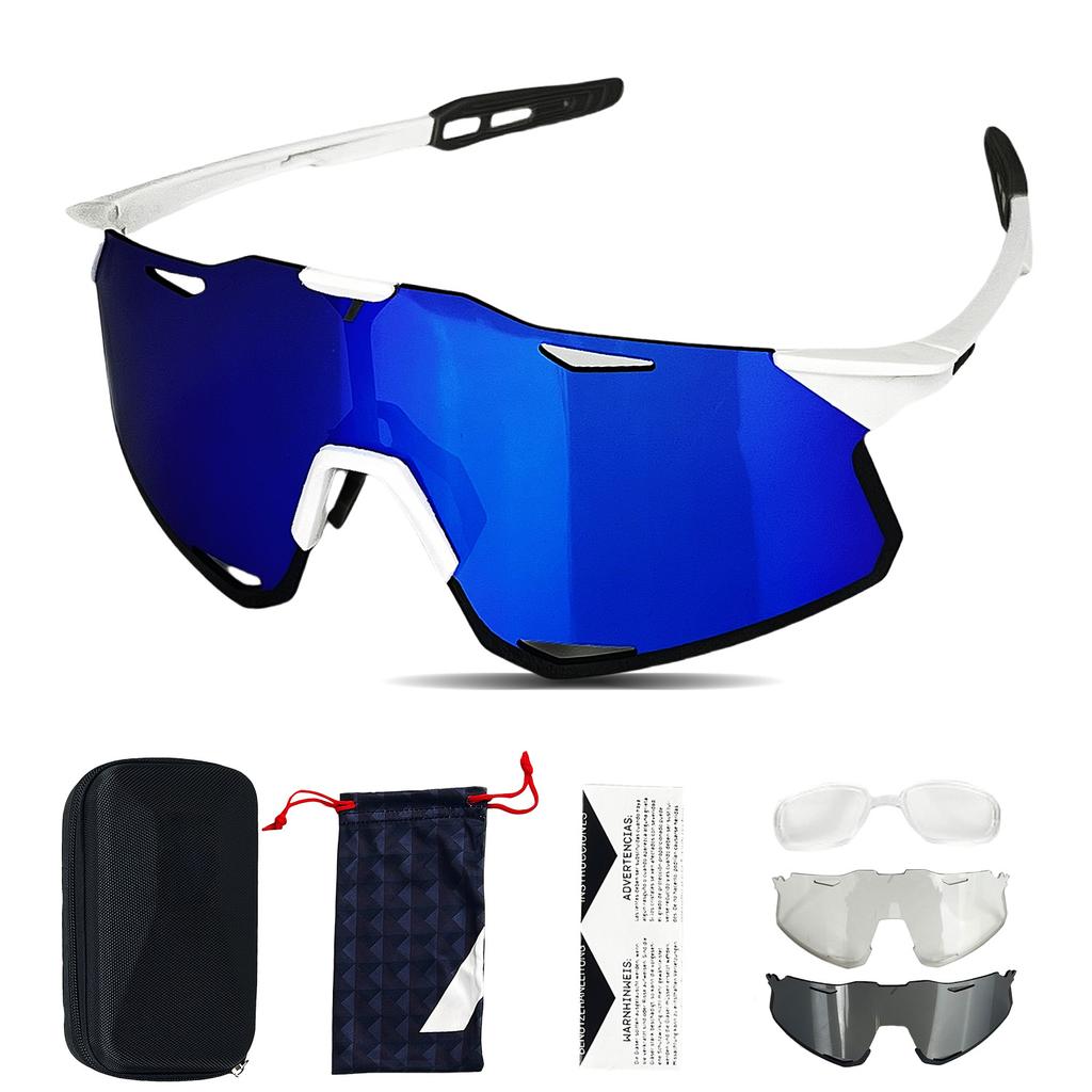 Outdoor Sport Riding Glasses Men Fashion Safeable Baseball Eyewear Cycling Glasses Sports Bike Sunglasses