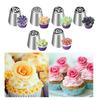 1Pcs Stainless Steel  Tulip Icing Piping Nozzles Pastry Decorating Tips Cake Cupcake Decorator Rose