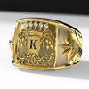 Gold Punk K King Ring
