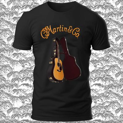 New Martin & Co Guitars Logo Men's USA T-Shirt Funny Size S To 5XL Unisex T-Shirt