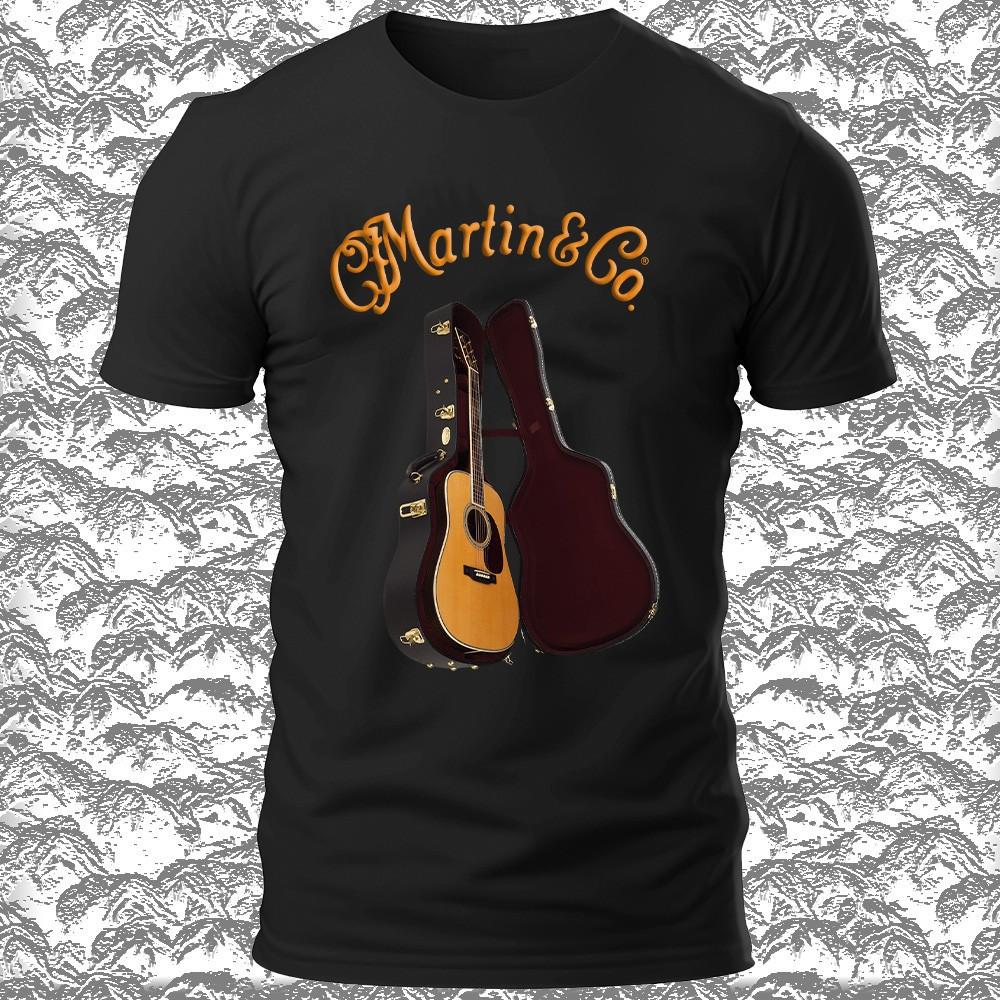 New Martin & Co Guitars Logo Men s USA T-Shirt Funny Size S to 5XL Unisex T-Shirt L