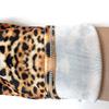 Elegant Opera Gloves Women Dancing Dress Gloves Evening Party Ceremony Gloves with Leopard Pattern for Formal Occasion