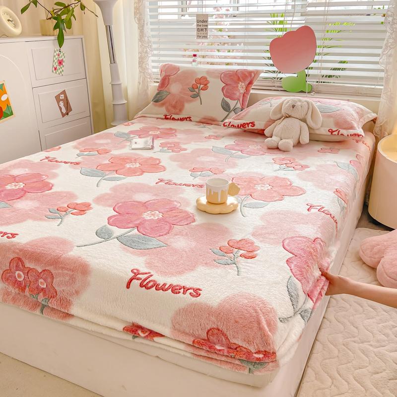 Зимняя теплая простыня для двойной кровати — фото 11