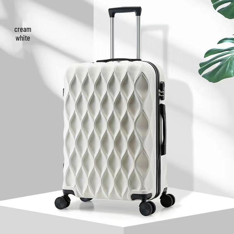 Zhili Bird s Nest Pattern Hardside Spinner Luggage 20 inch