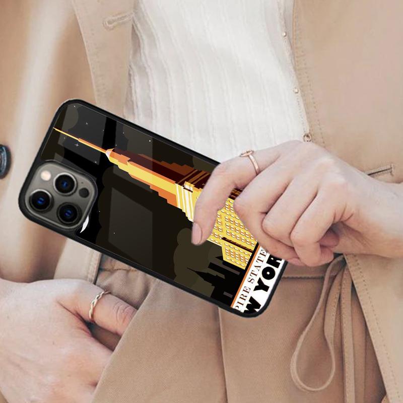 The Empire State Building Magnetic Phone Case For APPLE iPhone 17 Air 16 14 13 12 Pro Max 15 Plus Wireless Charge MagSafe Cover