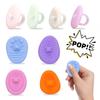 Fidget Toys Adults Sensory Silicone Stone 4/8PCS Textured for Autism Kids Calming Down Fidget Stress Relief Toys
