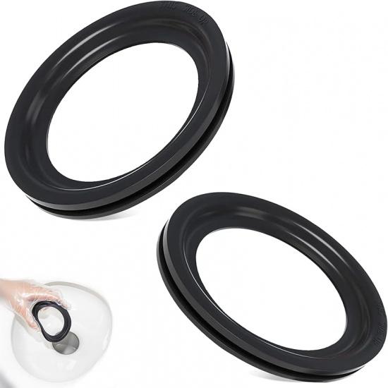RV Toilet Seal Replacement 2-Pack for Dometic 300/310/320 Toilets, High-Grade Flush Ball Seal Gasket Kit 385311658-Durable Rubber, Easy tallation,