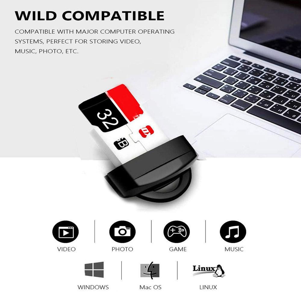 

Новый мини USB 2.0 кардридер Адаптер для карт Micro SD для чтения карт TF/Microsd Высокоскоростной кардридер