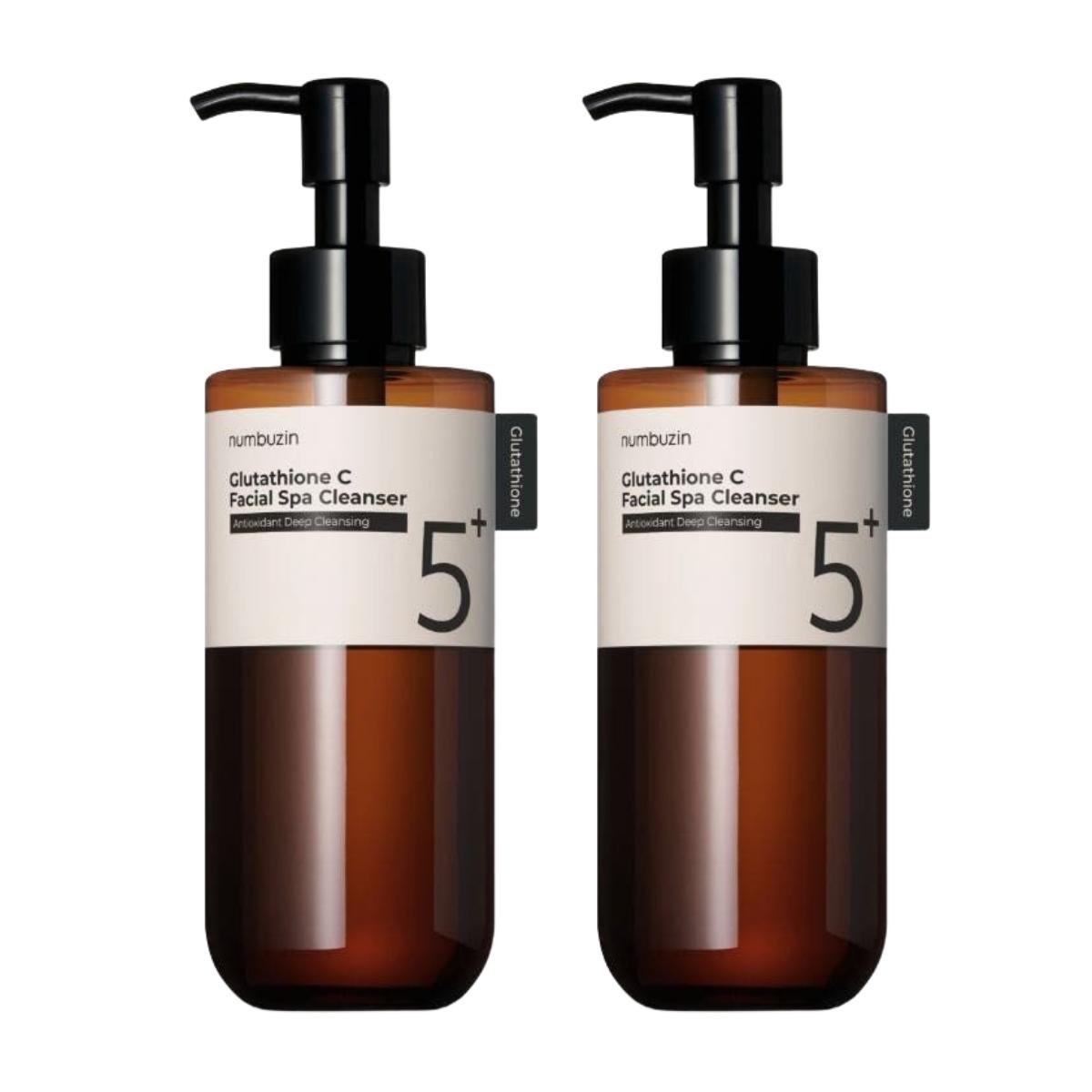 

Numbuzin No. 5 Glutathione C Aroma Massaging Deep Cleanser Brightening Oil-to-Foam 200ml x 2 Double Set