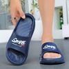 Fashion Fashion Non-Slip Men Slippers House Shoes Soft Platform Slide Sandals Men Indoor Outdoor Shower Bathroom Slipper Casual Shoes