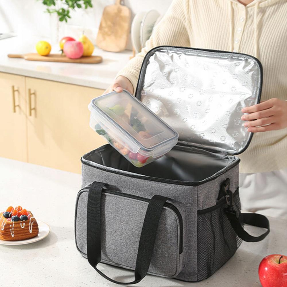 Thermal Bag For Lunch Box For Food, Small, Breakfast On The Shoulder