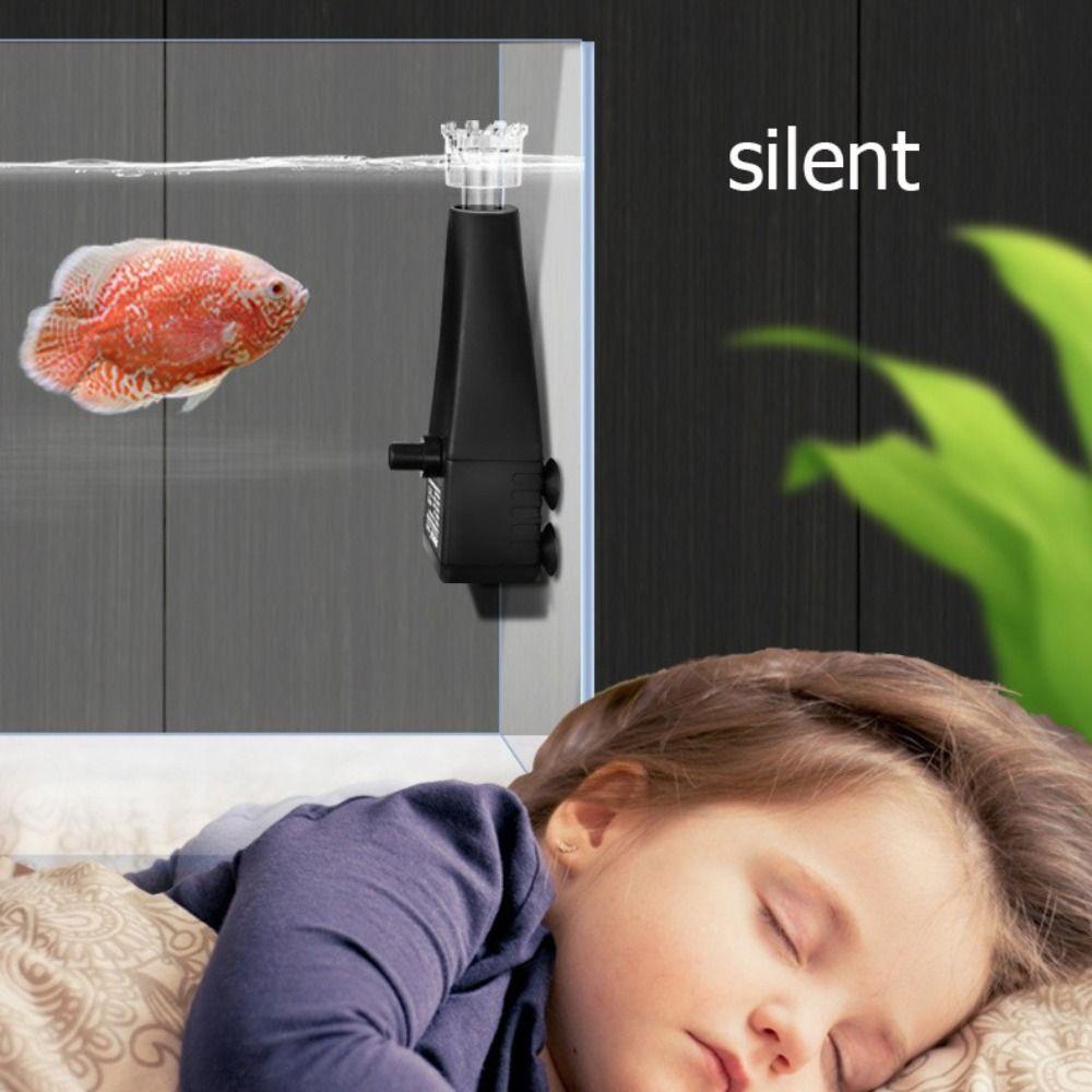3W Internal Surface Skimmer Automatic Oil Film Remover 3 In1 Mini Oil Film Processor  Fish Tank