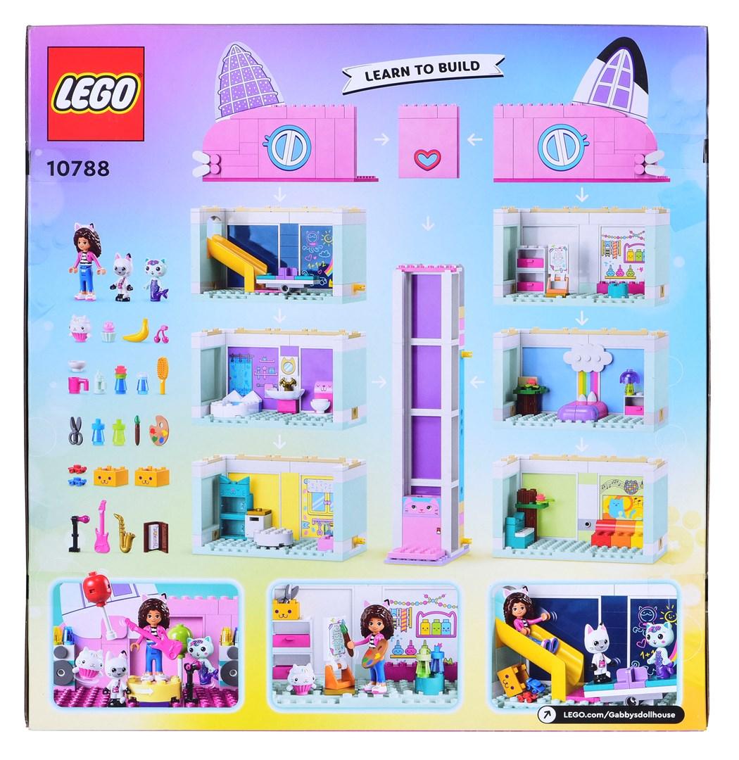 LEGO La Casa delle Bambole di Gabby 10788 La Casa del Gatto di Gabby