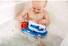 Green Toys Paddle Boat BlueGray - Pretend Play, Motor Skills, Kids Bath Toy, Floating Pouring Vehicle, BPA-Free, Phthalate-Free PVC, Dishwasher Safe,