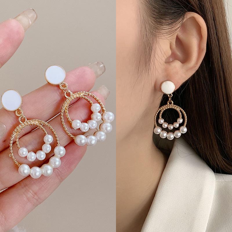 

European & American Cross-Border Zircon Snowflake Stud Earrings in 925 Silver - High-End Geometric Design for Christmas