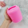 Round Silicone Flower Pot Mold DIY Succulent Planter Pot Mold Gypsum Clay Mold