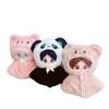 10cm Cotton Doll Clothes: Starfish & Normal Body Plush Outfits with Cat, Bear, Shawl, Vest