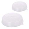 2pcsMicrowave Dish Cover Refrigerator Microwave Transparent Splash-proof Food Oven Cover Lid Cold & Heat Resistant Kitchen Tools