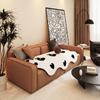 Cute Cartoon Rabbit-like Plush Irregular Shaped Sofa Cushion Non-Slip Anti-Scratching Living Room Straight Sofa Cover Towel