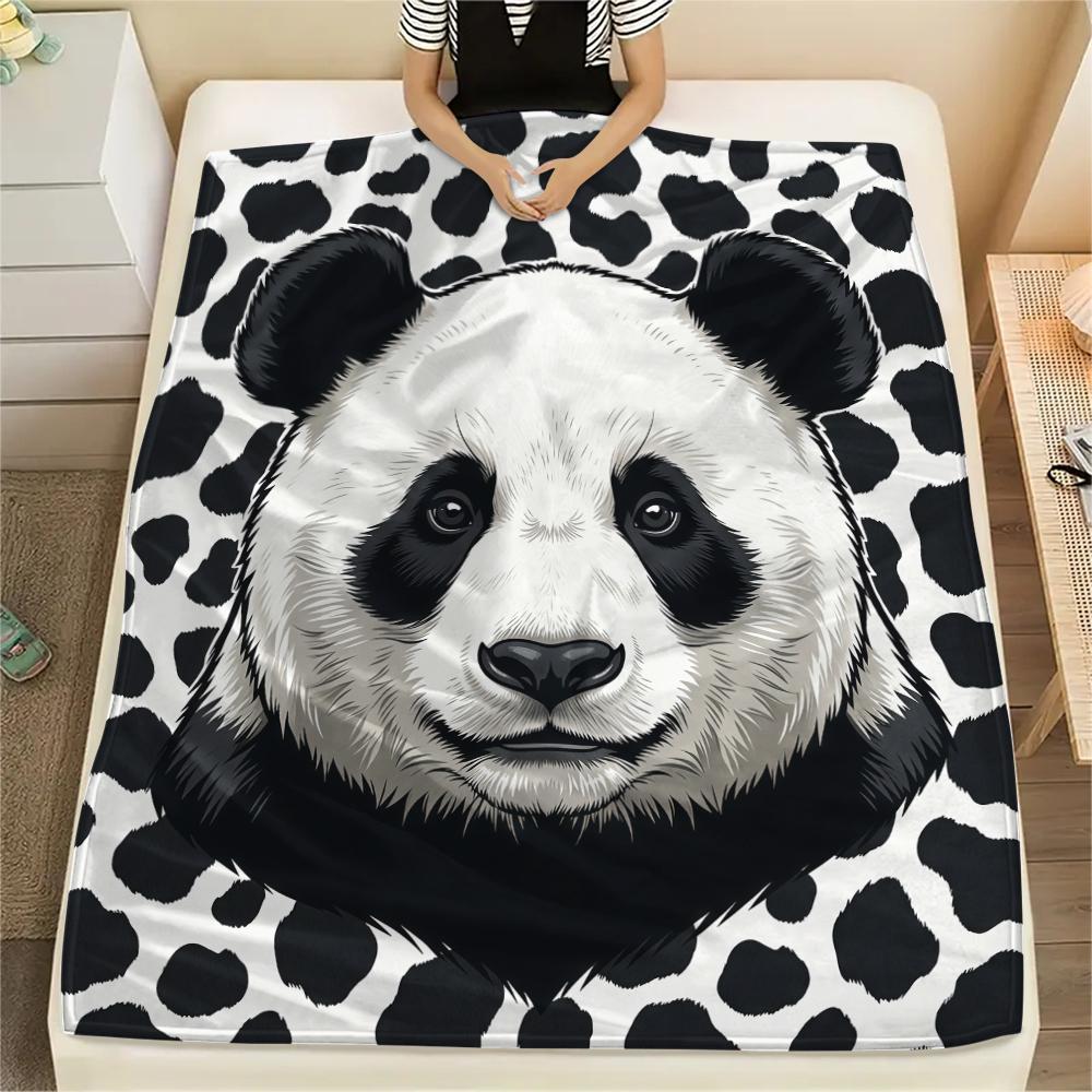 animal patterns Print Flannel Blanket High quality Comfortable for All Seasons Home Decor Warmth and Comfort Perfect for Christmas Gifts