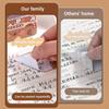 256 PCS/Set DIY Memo Pad Pull-out Design Labels Stickers Sticky Note  School Office Supplies