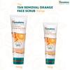 Himalaya Tan Removal Orange Face Scrub 50g Pack Of 1 Gentle Exfoliating Moisturizing Skin Care