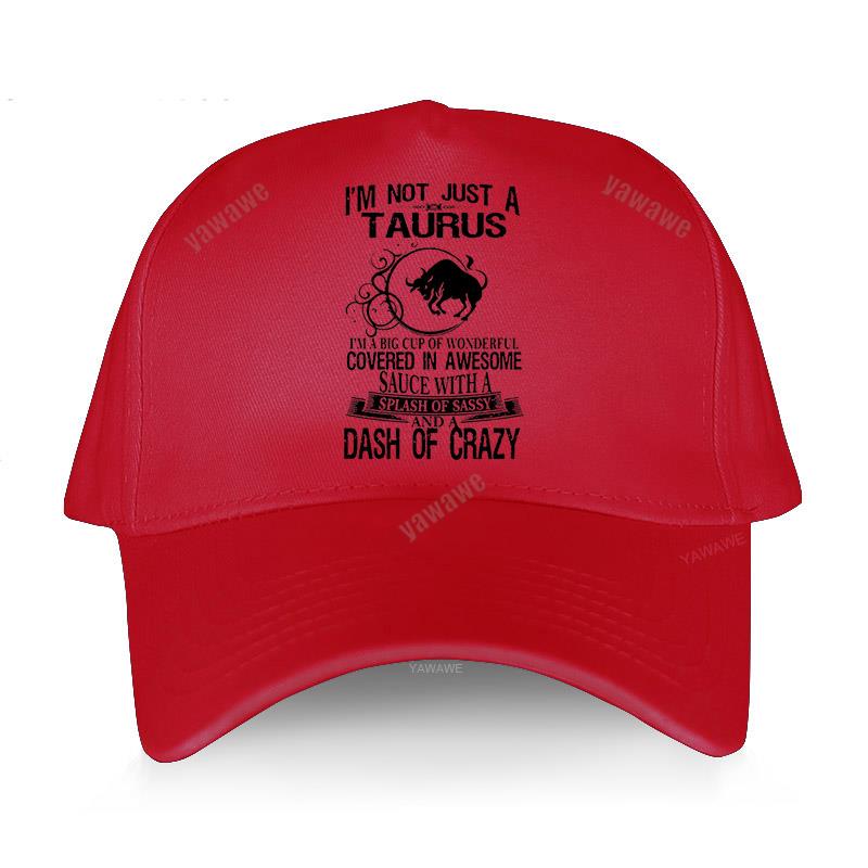 Outdoor Snapback Baseball Cap Black Cotton Hats Zodiac Signs Sassy Taurus Humor che Guevara Man Women Summer Hip Hop Caps sunhat