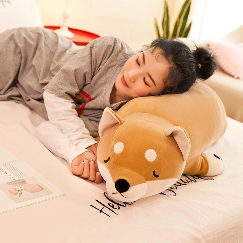 Shiba Inu Plüschkissen: Gemütliches Corgi & Hund Puppen Rückenlehnen Ornament für das Wohnzimmer