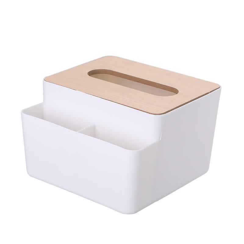 Multi-functional Desktop Tissue Box & Organizer