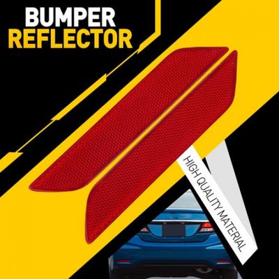 Rear Bumper Reflector Light Case For 18-20 Acura RLX Base Sport Hybrid SH-AWD