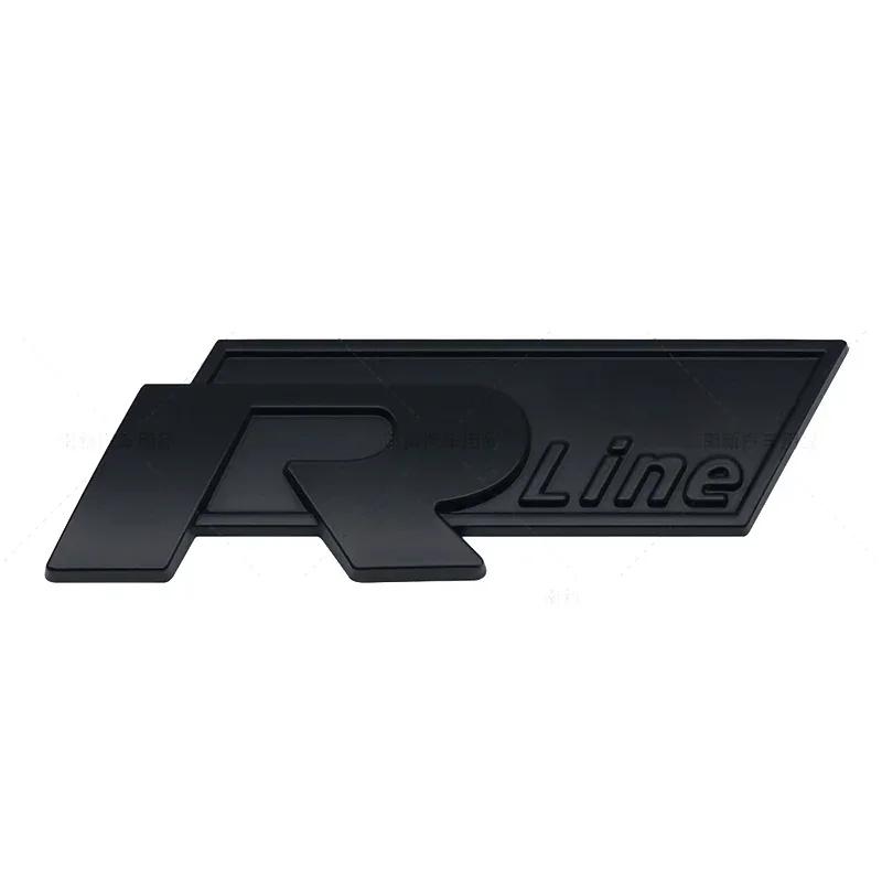 

2026 Hot For VW VOLKSWAGEN 3D Metal for Volkswagen VW Rline R Golf Jetta Polo Passat B5 B6 Touareg Bora Beetle Car Grille Badge