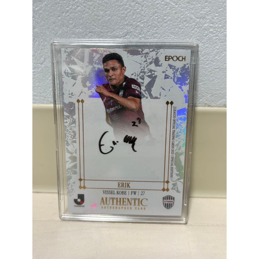Erika autograph card Vissel Kobe