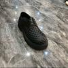 2025 new men's shoes summer breathable casual woven leather shoes men's flat baseplate shoes trendy versatile trendy brand loafers