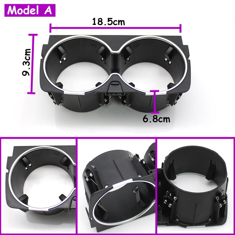 W222 Car Front Center Console Water Cup Holder Car Interior Replacement Parts For Benz S Class 2014- 2226830075 2228102800