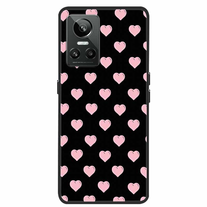 For Realme GT Neo3 5G Case 3D Flower Emboss Soft Silicone Phone Back Cover Case For OPPO Realme GT Neo2 Neo 3 Coque for Bumper