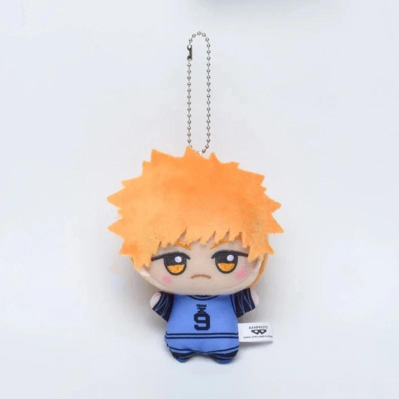 10cm New Blue Lock Plush Pendant KeyChain Yoichi Isagi Nagi Seishiro Mikage Reo Rin Itoshi Itoshi Sae Action Doll Toy Gift