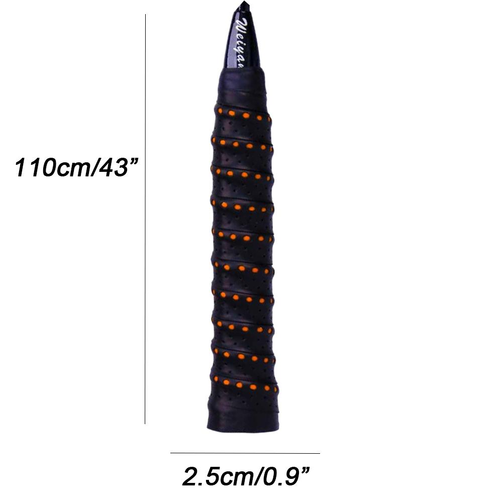 5pc Sweat-Absorbing Anti-Slip Racket Handle Grip Tape For Tennis Badminton Squash Durable Racket Handle Wrap Improve Grip Comfor