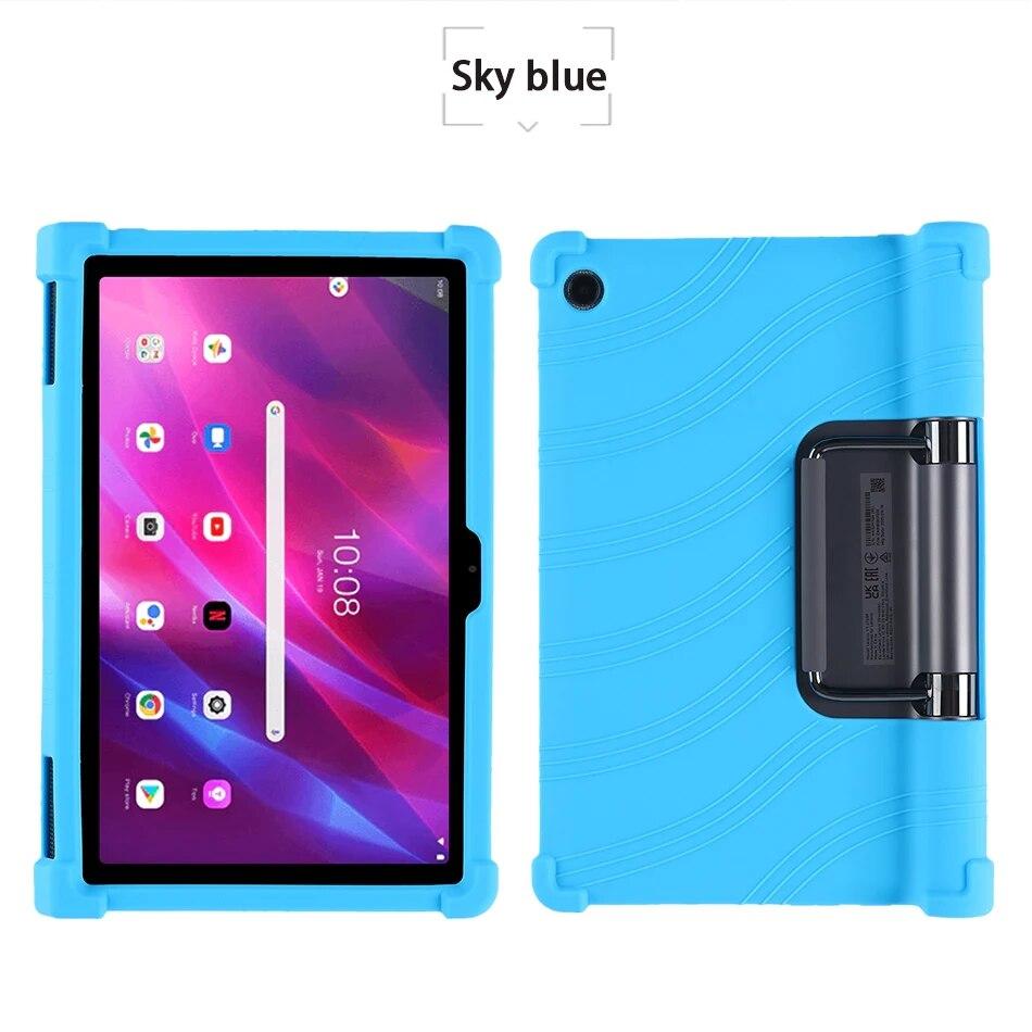 4 verdickte Cornors Stoßfeste Silikonhülle für Lenovo Yoga Tab 11 Hülle Kindersicherheitsschutzhülle für Lenovo YT-J706F YT-J706X